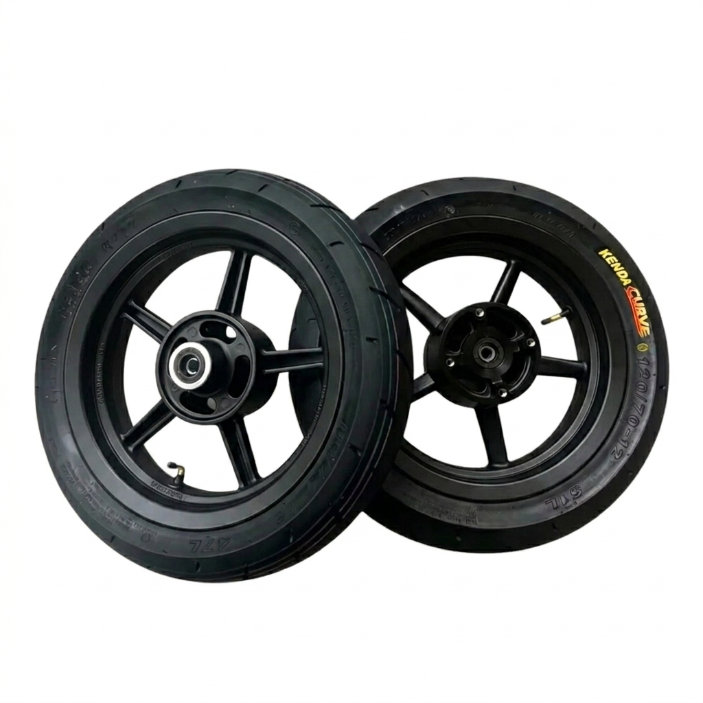 12” Supermoto Wheelset Kit Tuttio/Yozma/Heybike/Razor